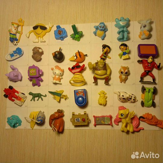 Киндер игрушки