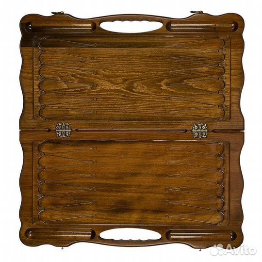 Нарды резные Кафрский орел 60 х 60 см бук Армения 62489