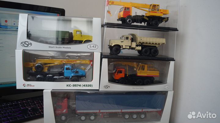 Модель грузовика ssm ссм avd аист камаз газ ЗИЛ