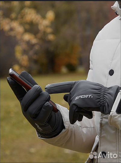 Перчатки сенсорные мужские подарок 23 февраля