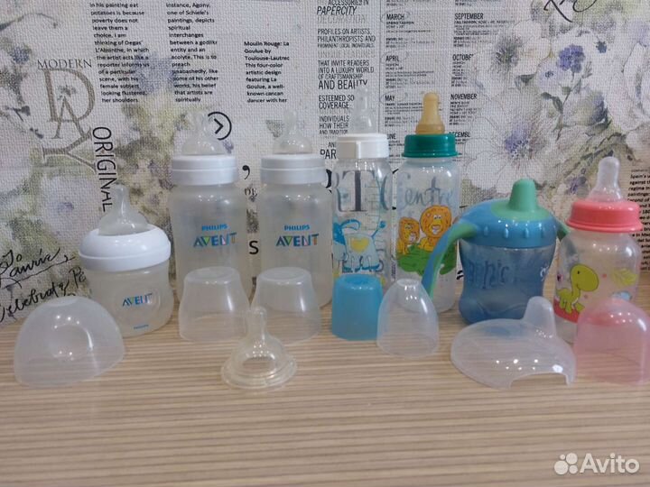 Philips avent бутылочки + поильник
