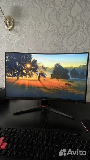 Монитор AOC C27g2AE/BK 1920x1080 165 гц VA