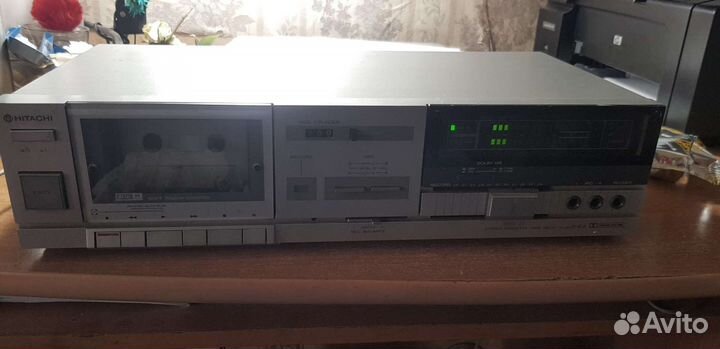 Кассетная дека hitachi d-e4