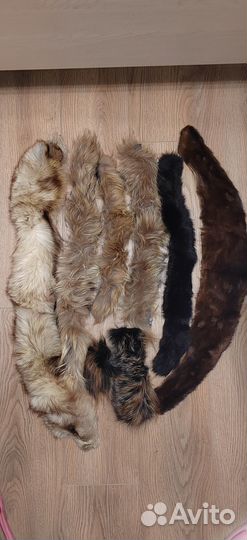 Воротник натуральный мех