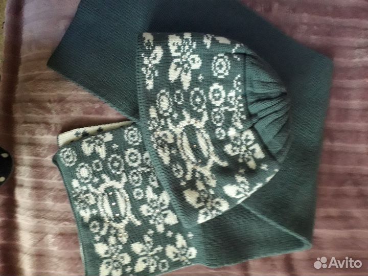 Шапка и шарф