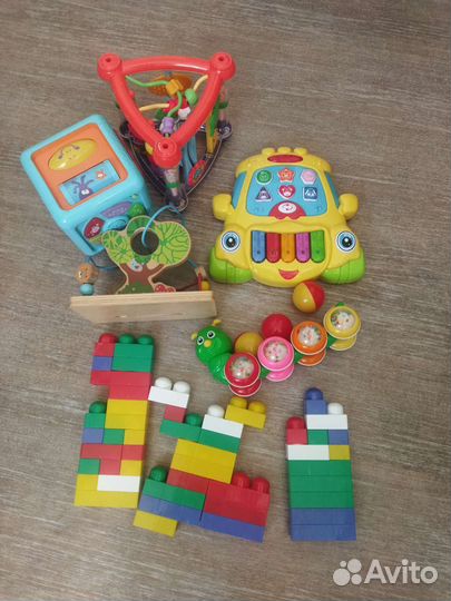 Игрушки от 1 года сортер куб baby go лабиринт