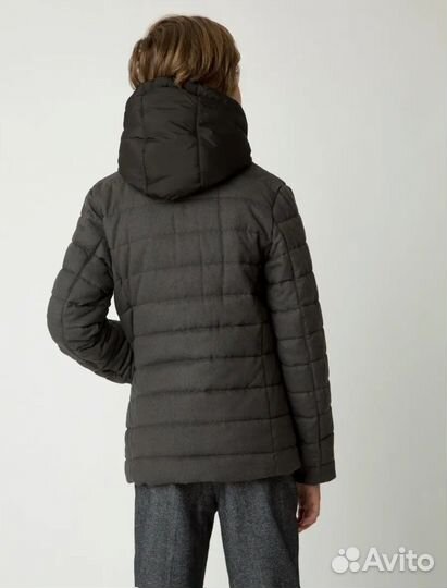 Gulliver Куртка серая для мальчика 146-152