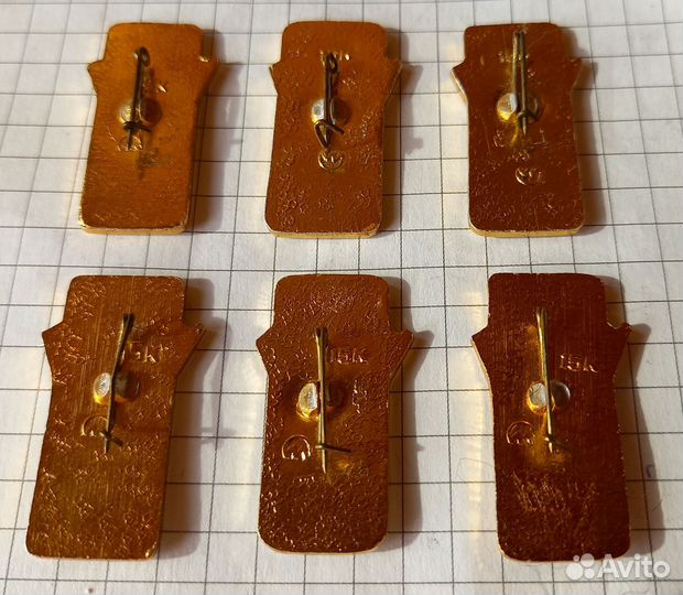 Значки. Ордена ВЛКСМ. Полный комплект этой серии