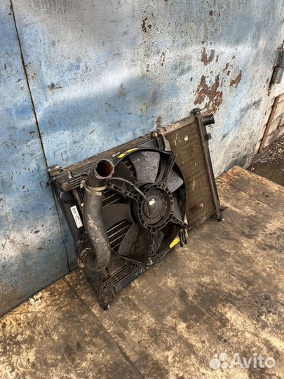 Радиатор Охлаждения Chevrolet Lanos,Заз Шанс Сенс