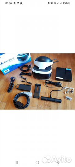 VR очки для ps4 ps5 с 2 мувами камерой играми