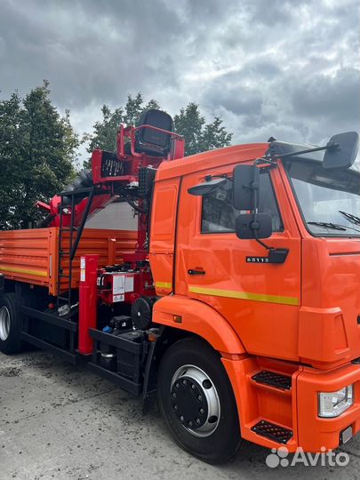 КАМАЗ 65115 с КМУ, 2024