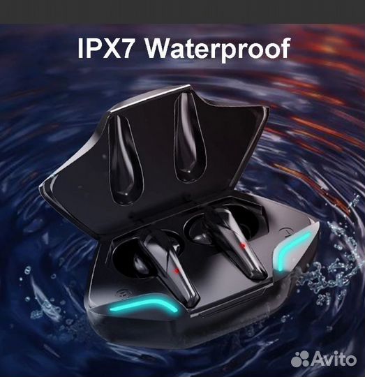 Беспроводные наушники Сенсорные новые