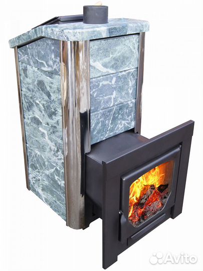 Печь Для Бани Терма Сказка Мини укороченная (Тальк