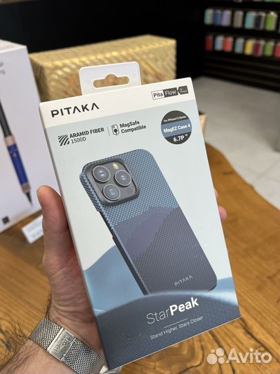Кевларовый Чехол Pitaka iPhone 15 Pro Max