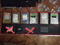 Жёсткие диски и SSD от 480гб до 2тб