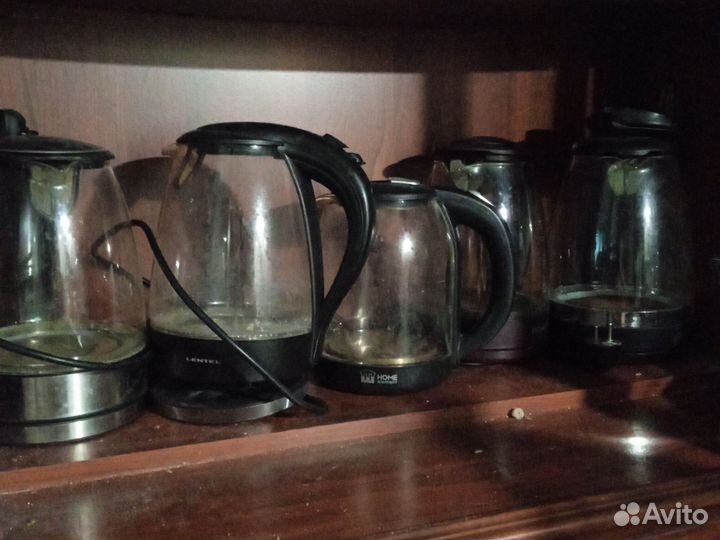 Чайник электрический из термостеклп 6