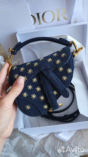 Сумка Dior micro saddle
