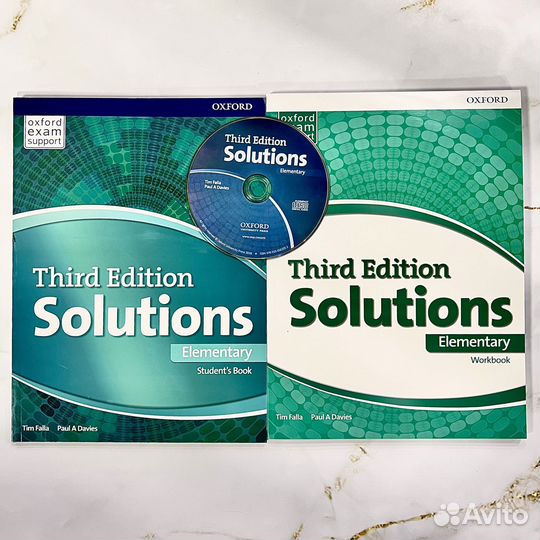 Solutions Elementary third edition новые учебники