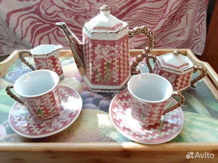 Новый Чайный Сервиз 11 предметов