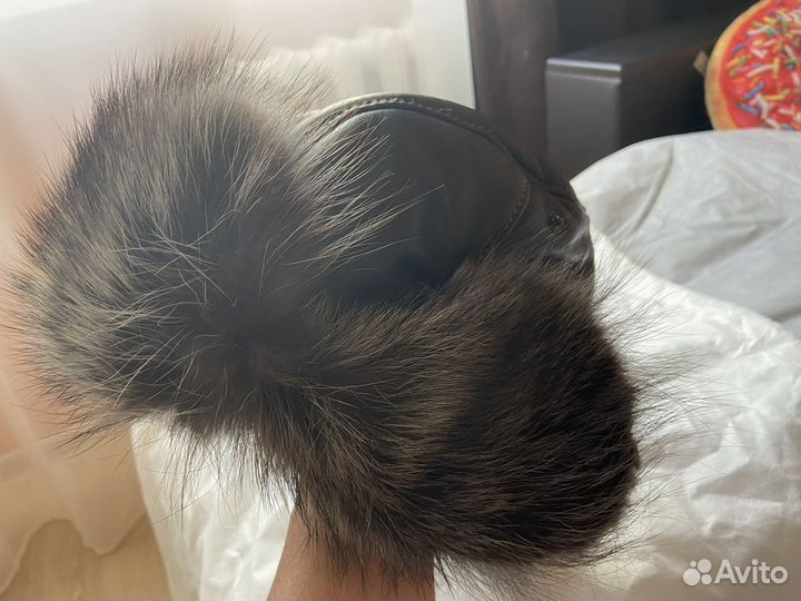 Мужская зимняя шапка ушанка