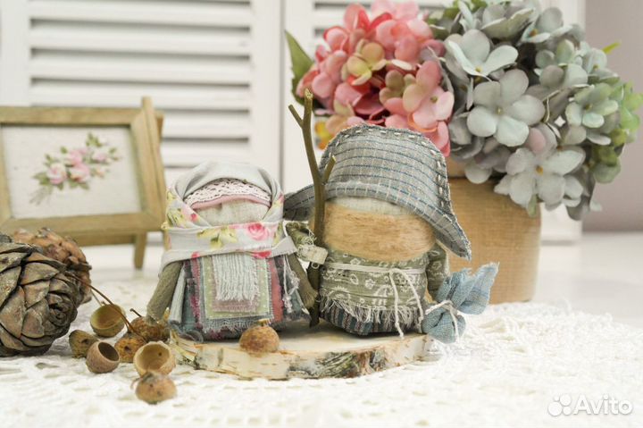 Обережная кукла «Богач и Крупеничка»