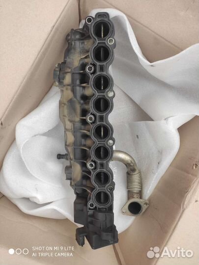Впускной коллектор Санта фе 3 дизель