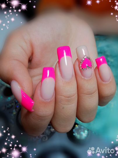 Манекюр, шеллак, наращивание ногтей