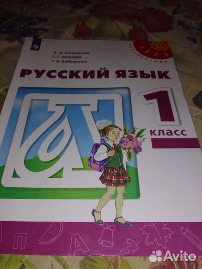 Русский язык 1 класс учебник