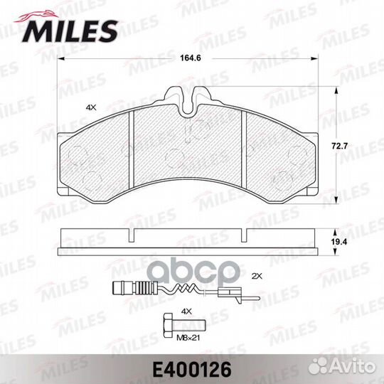 Колодки тормозные mercedes sprinter (901-904) 9