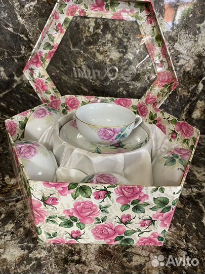Чайный сервиз новый в коробке 12 предметов