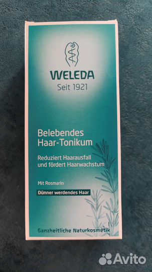 Тоник для роста волос Weleda новый