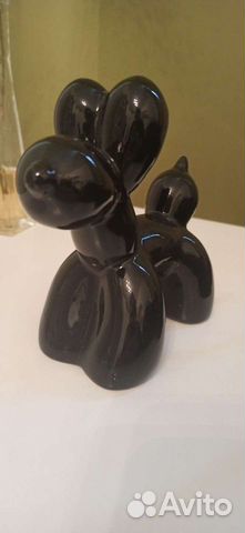 Глиняная статуэтка собаки