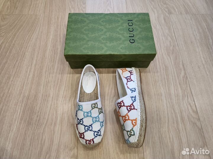 I0505AVT963640 Эспадрильи Gucci 37
