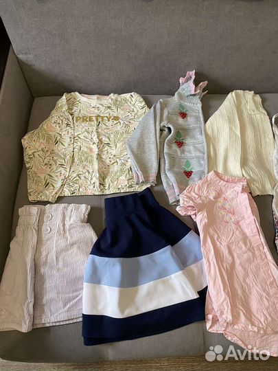 Одежда на лето пакетом на девочку 4-6 лет