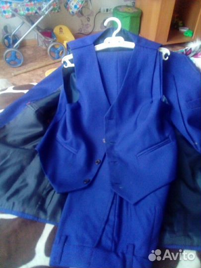 Костюм тройка рост 140