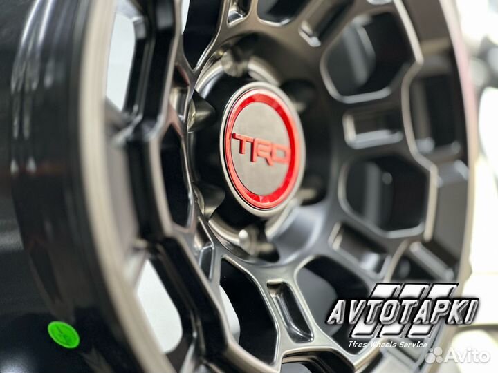 Диски TRD r17 6x139,7 матовые черные