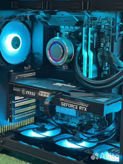 Мощный игровой компьютер Ryzen 5600X + RTX 3060 ti