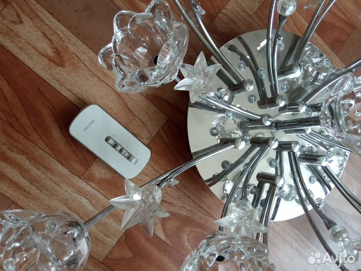 Люстра с пультом