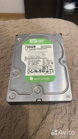 Жесткий диск 750гб
