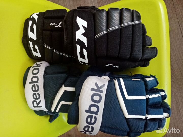 Хоккейная амуниция (коньки, защита, перчатки)