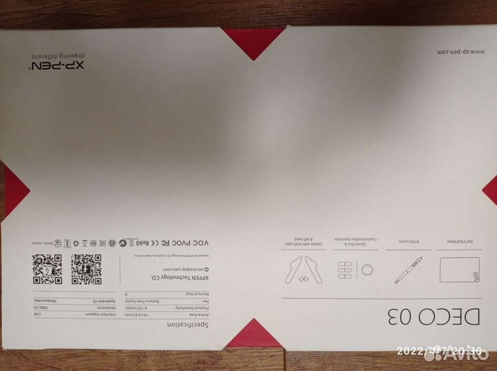Графический планшет xp pen deco 03