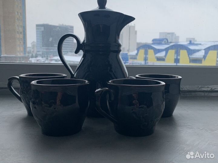 Графин керамика и кружки