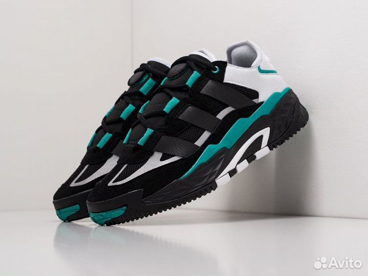 Кроссовки Adidas Niteball Black Green (36-45)