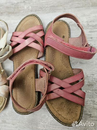 Сандалии, босоножки для девочки 35-36 кожа