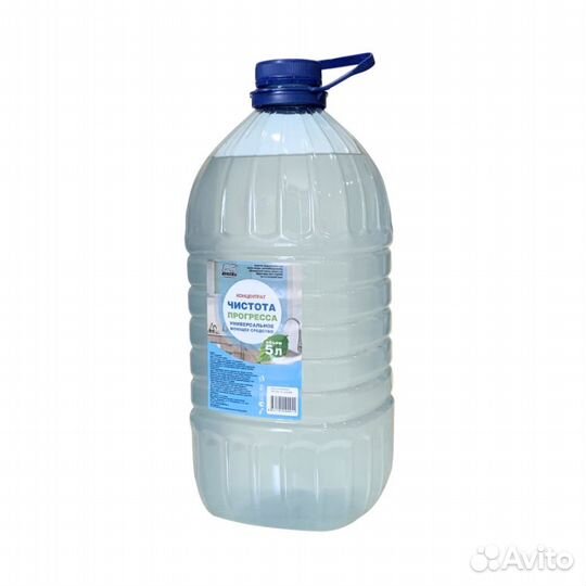 Универсальное моющее средство чистота прогресса 5л