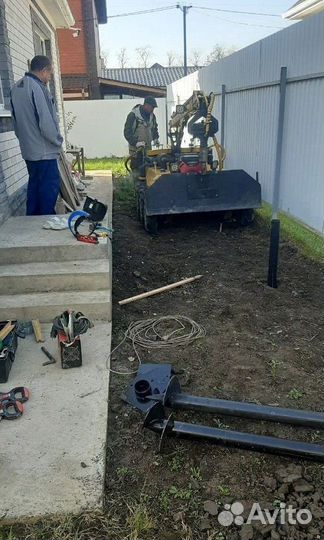 Винтовые сваи под ключ Фундамент на винтовых сваях