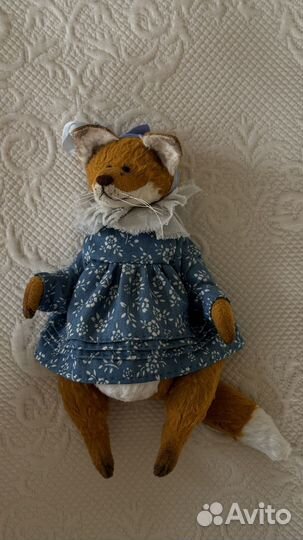 Игрушка тедди коллекционная