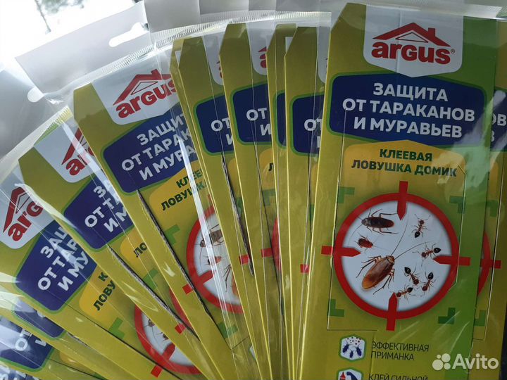 Клеевая ловушка-домик от тараканов Argus