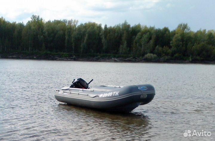 Лодка риб SkyBoat + двигатель Suzuki 15