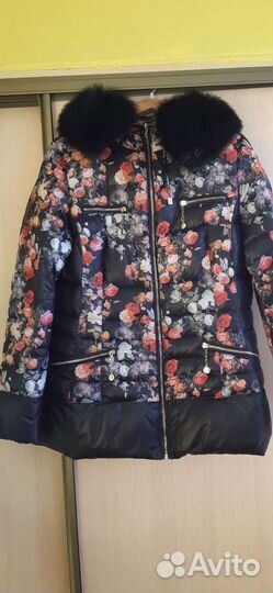 Куртка- пуховик женская б/у